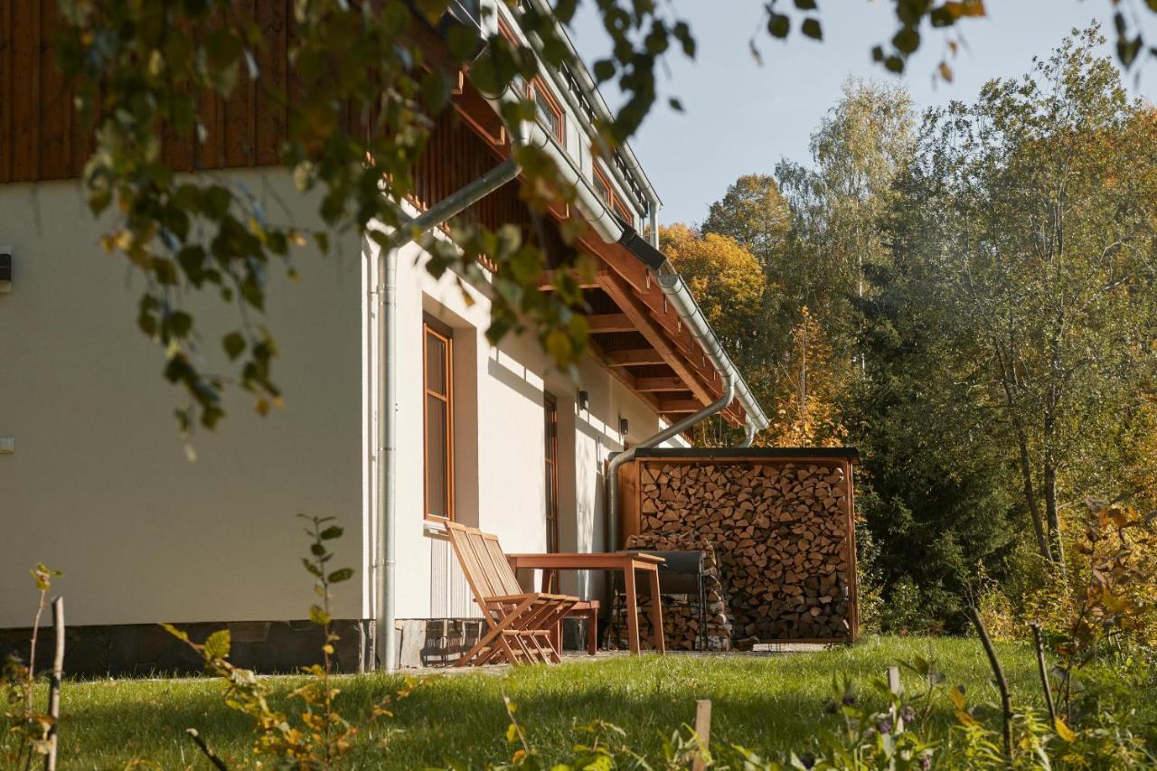 Apartamento U Staré hájenky Jindrichov Exterior foto